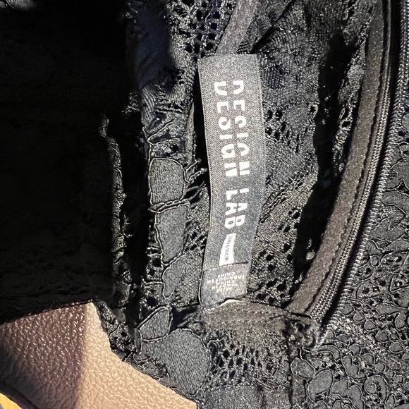 Brand new Design Lab Black Lace Romper with tags. - Picture 4 of 7